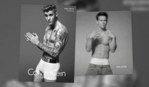 Justin Bieber espère que Mark Wahlberg aura une réaction positive à sa campagne pour Calvin Klein
