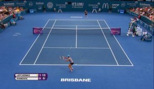 Brisbane - Ivanovic commence par une finale