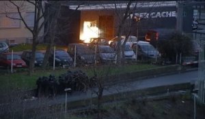 Porte de Vincennes : les images de l'assaut du RAID