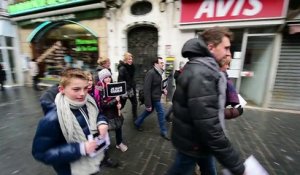 Arras : 5000 personnes pour rendre hommage à Charlie