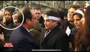 Marche citoyenne : Le fou rire de Luz face à Hollande (France 2)