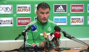 ASSE - Galtier : «Objectif troisième place»