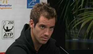 TENNIS - ATP - MONTPELLIER - Gasquet : «Contre Monfils ce sera du 50/50»