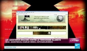 Les Anonymous engagés contre le terrorisme islamiste