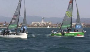 VOILE - TDF : Groupama 34 double vainqueur à Roses