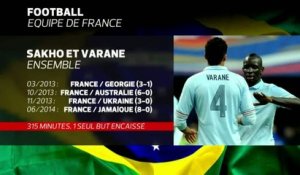 FOOT - CM - BLEUS : Varane-Sakho, l'axe du bien ?