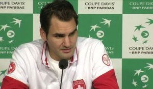TENNIS - COUPE DAVIS - Federer : «On va faire le maximum pour gagner !»