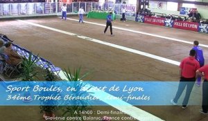 Demi-finales, 34ème Trophée Béraudier, Lyon 2015