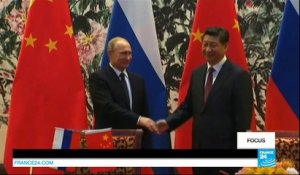 Avec les sanctions occidentales, Moscou et Pékin se rapprochent
