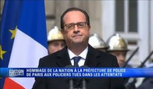 Hommage aux victimes : l’intégralité du discours de François Hollande