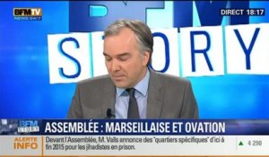 BFM Story: Hommage aux victimes des attentats (1/2): L'Assemblée nationale entonne la Marseillaise - 13/01