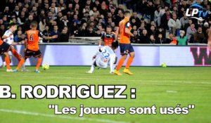 B. Rodriguez : "Les joueurs sont usés"