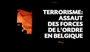 Terrorisme: Assaut d'un pavillon par les forces de l'ordre en Belgique