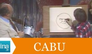 Cabu donne un cours de dessin à Pierre Tchernia - Archive INA
