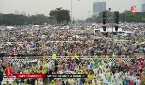 Messe géante pour le pape François à Manille