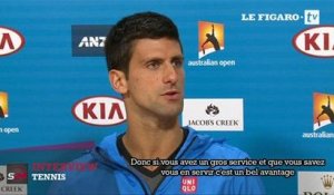 Novak Djokovic qualifié pour le deuxième tour de l'Open d'Australie