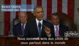 Du Pakistan aux rues de Paris, Obama solidaire avec les victimes du terrorisme