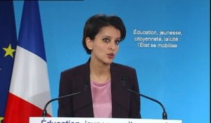 Education : Najat Vallaud-Belkacem détaille ses mesures en faveur de la laïcité