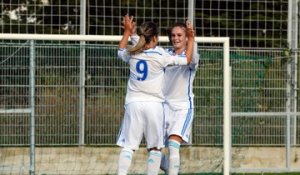 D2 féminine - OM 4-1 Aurillac Arpajon : le but de Pauline Cousin (69e)