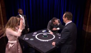 Fallon, J. Lo, Mackie et Higgins dans une partie endiablée de « Tabou »