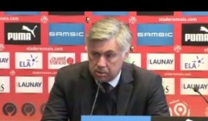 FOOT - L1 - PSG - Ancelotti : «Difficile de contrôler le jeu»