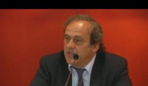 Foot - Euro 2016 : Platini : «Ça avance à bon rythme»