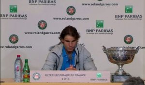 TENNIS - RG (H) - Nadal : «Vraiment fantastique»