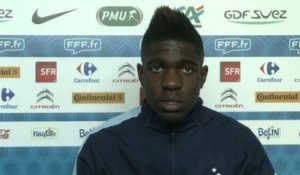 FOOT - BLEUETS - Umtiti : «Une bonne relation avec le coach»