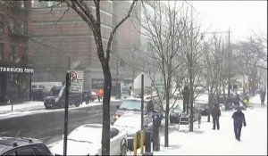 Une tempête de neige historique va s'abattre sur New York