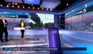 Crash d'un avion militaire en Espagne: Jean-Yves le Drian est attendu