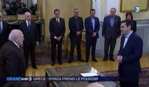 Alexis Tsipras est nommé Premier ministre de la Grèce