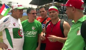 CAN 2015 - Les supporters algériens sont là