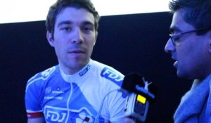 Cyclisme - Thibaut Pinot lors de la présentation de la FDJ