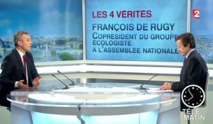 Les 4 vérités-François de Rugy : "L'alliance avec JL. Mélenchon serait une impasse"