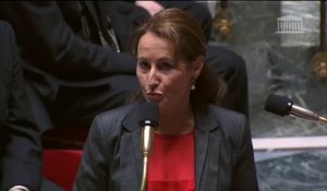 S. Royal répond à une QAG sur la LGV Poitiers - Limoges