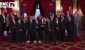 Handball / François Hollande présente son nouveau gouvernement - 03/02