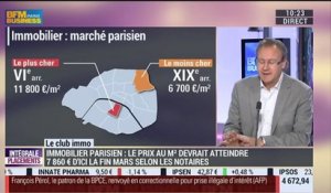 Immobilier parisien: Atonie des marchés accompagnée d'une baisse rapide des prix: Olivier Marin – 05/02