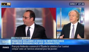 Politique Première: Conférence de presse: François Hollande a-t-il répondu aux attentes des Français ? - 06/02