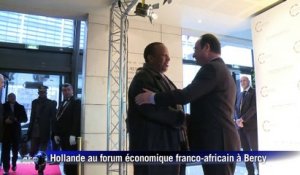 François Hollande reçoit des chefs d'Etat africains à Bercy