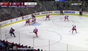 Grosse baston en plein match de NHL : Jonathan Ericsson vs Nathan MacKinnon