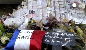 Nombreux hommages à Paris, un mois après l'attaque contre Charlie Hebdo