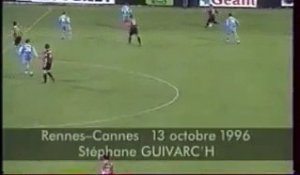 13/10/96 : Stéphane Guivarc'h (42') : Rennes - Cannes (3-0)