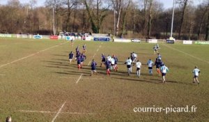 Rugby : Compiègne gagne le match de la peur