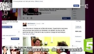 Le magazine de la santé - Colère de Michel Cymès contre la censure de Facebook - Mardi 2 décembre 2014