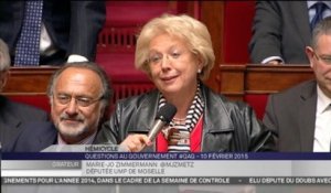 Marie-Jo Zimmermann : "Il faut sanctuariser l'établissement français du sang"