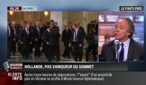 Le parti pris d'Hervé Gattegno : Minsk : "Hollande ne sortira pas vainqueur du sommet sur l'Ukraine" - 12/02