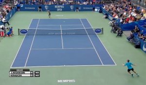 ATP Memphis - Nishikori bat Krajicek (4-6 6-3 6-4)