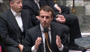 QAG : Emmanuel Macron explique à nouveau son projet de loi