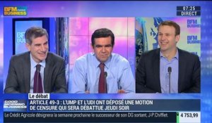 Le vote de la loi Macron vaut-il une crise politique ?: Jérôme Dedeyan et Jean-Charles Simon - 18/02