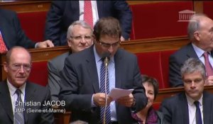 Christian Jacob - Recours à l'article 49-3 pour le vote de la loi Macron